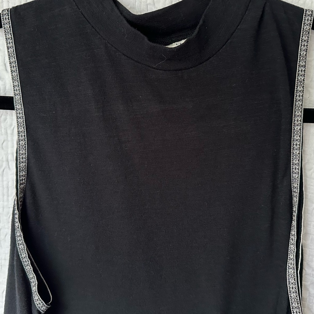 Roxy Eye On Summer Black Mock Neck Mini Dress Sz S - Picture 5 of 7